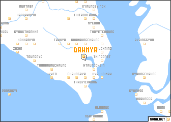 map of Dawmya