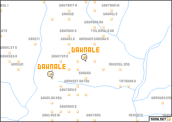 map of Daw Na-lè