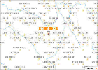 map of Daw No-hku