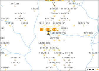 map of Dawno-hku