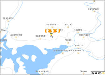 map of Dawopu