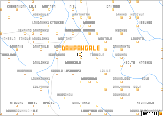 map of Daw Pawgale