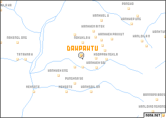 map of Daw Pawtu