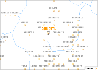 map of Daw Pi-tu