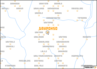 map of Daw Po-hso