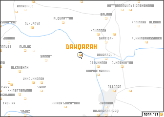 map of Dawqarah