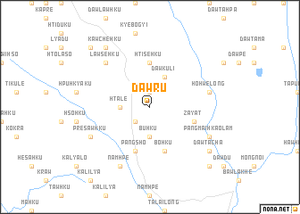 map of Dawru