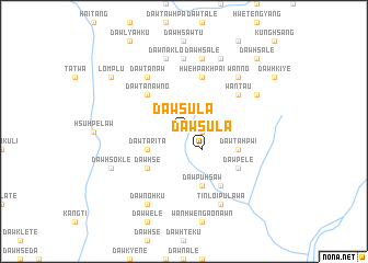 map of Daw Su-la