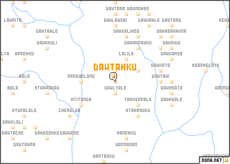 map of Dawta-hku