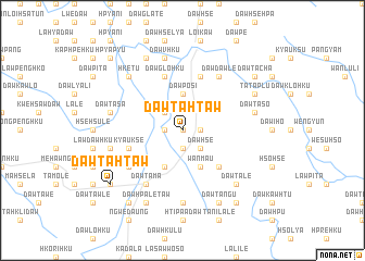 map of Daw Ta-htaw