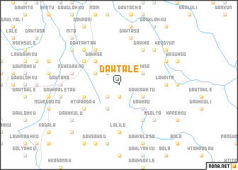 map of Dawta-lè