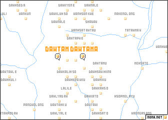 map of Daw Ta-ma