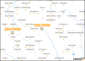 map of Dawta-naw