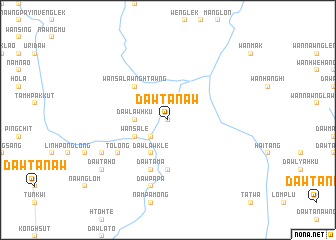 map of Dawta-naw