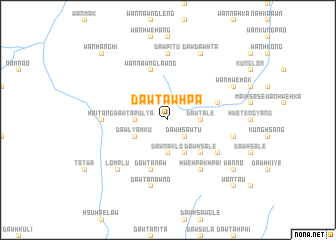 map of Daw Tawhpa