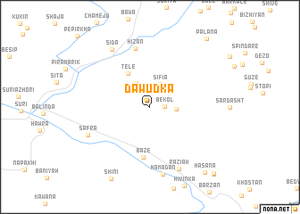 map of Dāwūdka