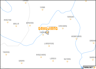 map of Dawujiang