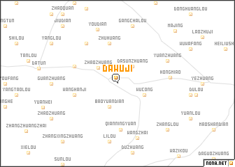 map of Dawuji