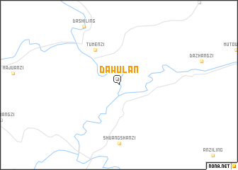 map of Dawulan