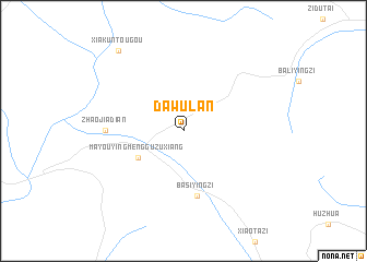 map of Dawulan