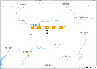 map of Dawulinglinchang