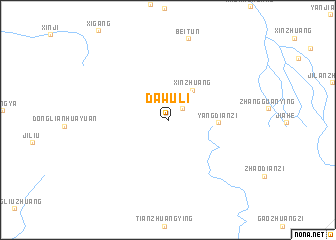 map of Dawuli