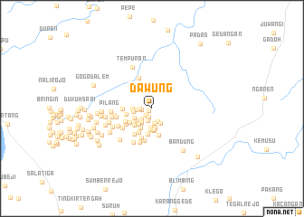 map of Dawung