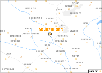 map of Dawuzhuang