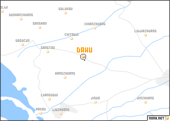 map of Dawu