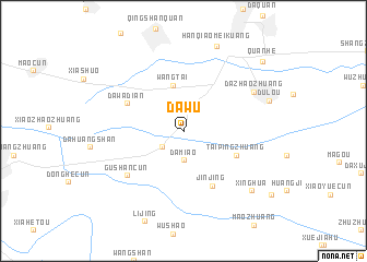 map of Dawu