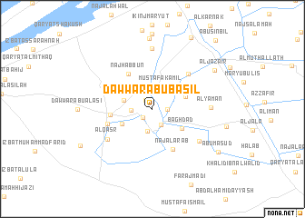 map of Dawwār Abū Bāsil