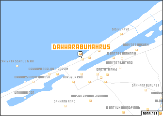 map of Dawwār Abū Maḩrūs