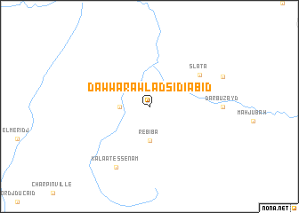map of Dawwār Awlād Sīdī ‘Abīd