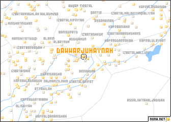 map of Dawwār Juhaynah