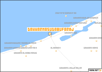 map of Dawwār Mas‘ūd Abū Faraj