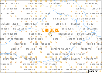 map of Daxberg