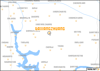 map of Daxiangzhuang