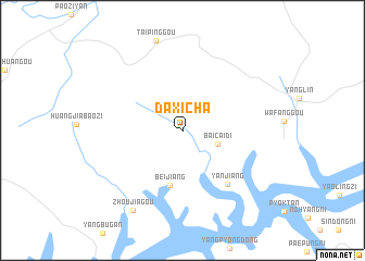 map of Daxicha