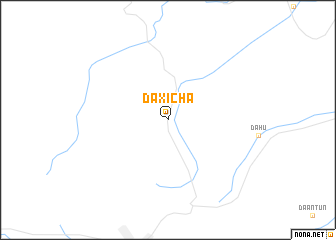 map of Daxicha