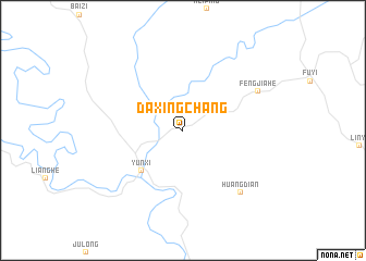 map of Daxingchang