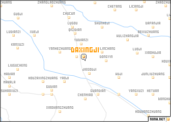 map of Daxingji