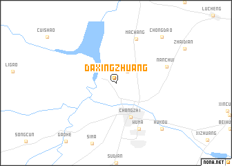 map of Daxingzhuang