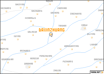 map of Daxinzhuang