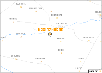 map of Daxinzhuang