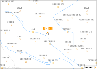 map of Daxin