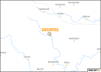 map of Daxiping