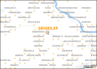 map of Daxweiler