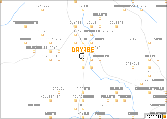 map of Dayabé