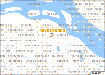 map of Dayalbanda