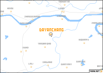 map of Dayanchang